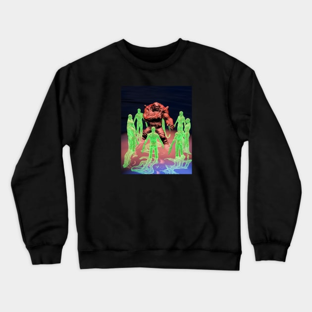 Retribution Crewneck Sweatshirt by glovewerkrecords